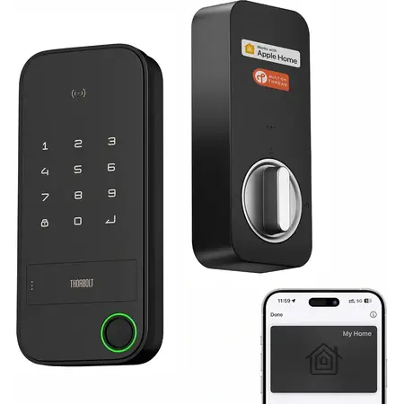 IOS ONLY Smart Keyless Entry HomeKit Door Lock